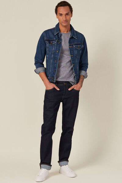 T-shirt éco-responsable bleu marine homme