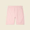 Bermuda droit rose pastel homme
