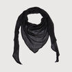Foulard noir femme