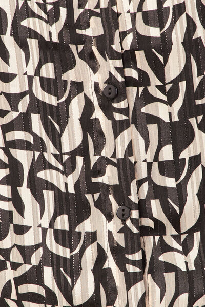Chemise éco-responsable noir femme