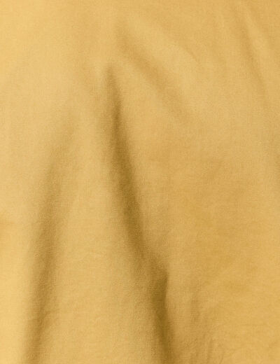 Veste col montant manches longues camel homme