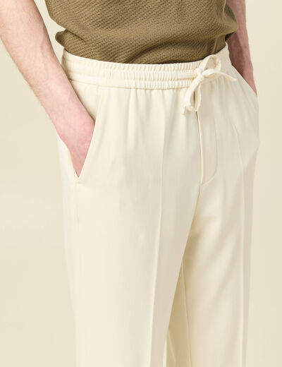 Pantalon ecru homme
