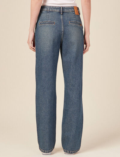 Jeans boyfriend denim dirty femme