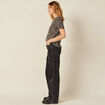 T-shirt éco-responsable noir femme