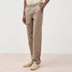 Pantalon chino taupe homme