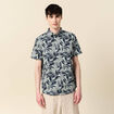 Chemise manches courtes vert homme