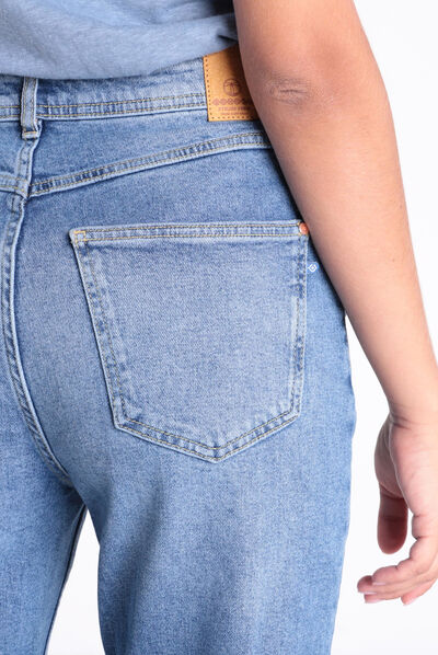 Jeans Gwen - mom denim used femme
