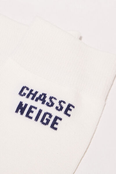 Lot boxer et chaussettes bleu marine homme