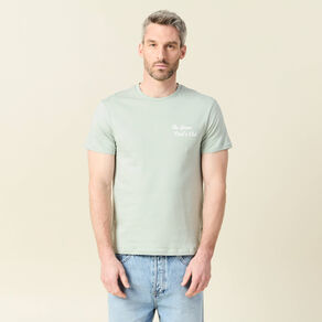 t shirt manches courtes vert clair homme T-shirt manches courtes vert clair homme