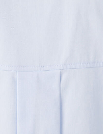 Chemise manches longues bleu ciel femme