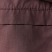 Parka longue à capuche marron foncé femme