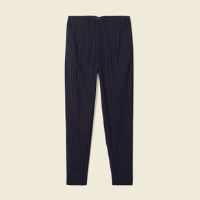 pantalon cigarette bleu femme Pantalon cigarette bleu femme