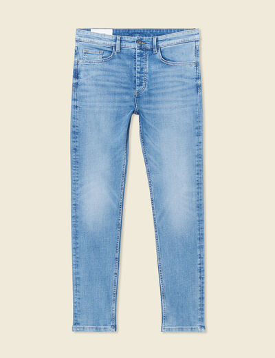 Jeans skinny tapered denim used homme