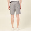 Short à ceinture bleu marine homme