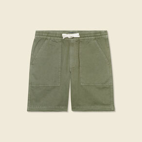 bermuda droit a coulisse vert kaki homme Bermuda droit à coulisse vert kaki homme