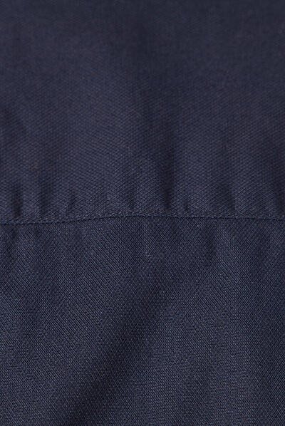 Chemise éco-responsable bleu marine homme