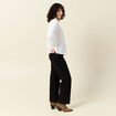 Chemise manches longues blanc femme