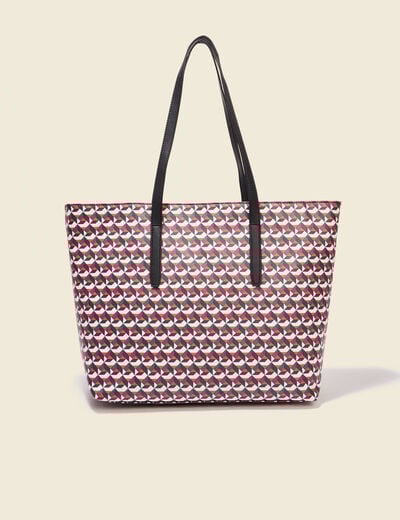 Sac cabas multicolore femme