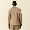 Veste blazer stretch taupe homme