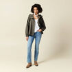Jeans bootcut denim used femme
