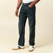 Jeans regular longueur 32 en coton bleu homme