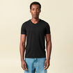 Lot de t-shirts col v manches courtes blanc homme