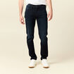 Jeans slim 5 poches longueur 32 denim blue black homme