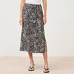 Jupe fluide noir femme