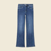 Jeans bootcut denim stone femme