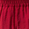 Pantalon large fluide rouge fonc&eacute; femme