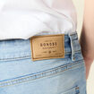 Jeans slim 5 poches denim used homme