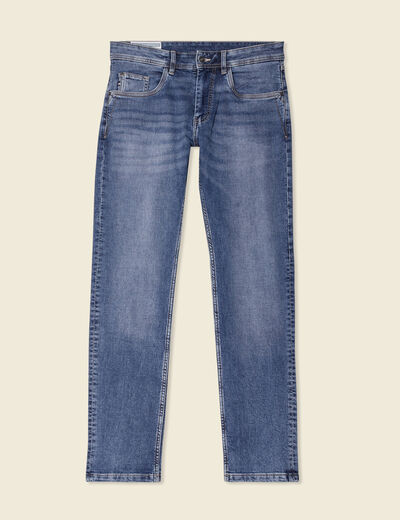 Jeans straight ultra stretch denim stone homme