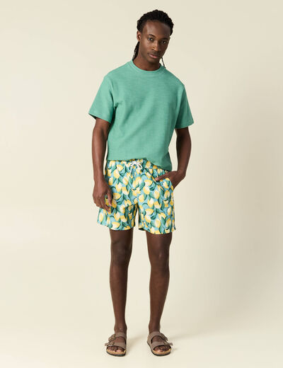 T-shirt manches courtes vert homme