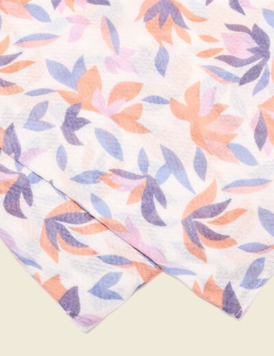 Foulard ecru femme
