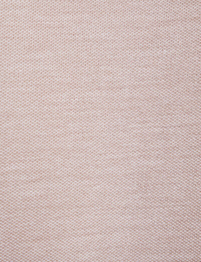 Polo manches longues beige homme