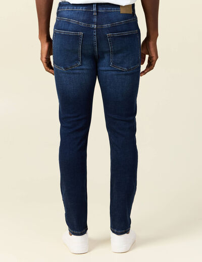 Jeans skinny tapered denim brut homme