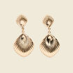 Boucles d'oreilles couleur or femme