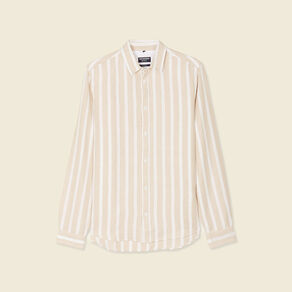 Chemise éco-responsable sable homme