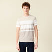 T-shirt manches courtes beige homme