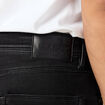Jeans slim 5 poches denim snow noir homme