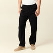 Pantalon chino noir homme