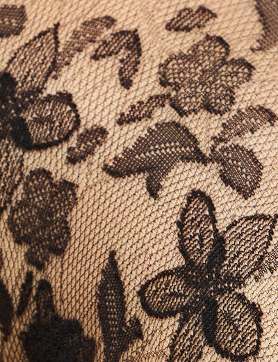 Paire de collants noir femme