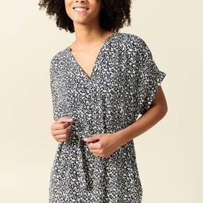 robe droite fluide ceinturee bleu femme Robe droite fluide ceinturée bleu femme