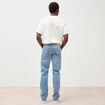 Jeans straight denim used homme