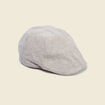 Casquette avec doublure beige fonce homme