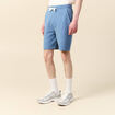 Short éco-responsable bleu gris homme