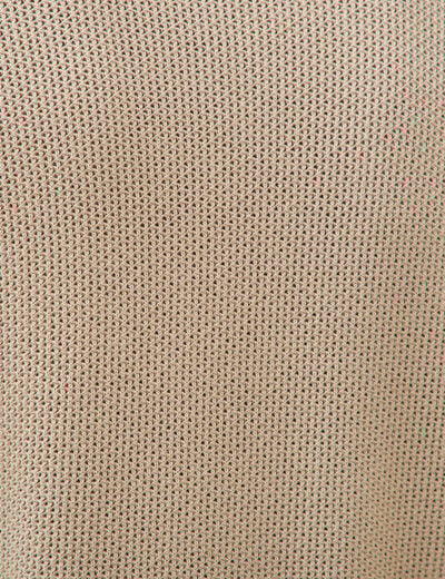 Polo manches courtes beige homme
