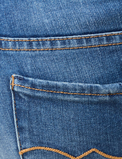 Jeans Vanessa - slim taille basse 7/8ème denim stone femme
