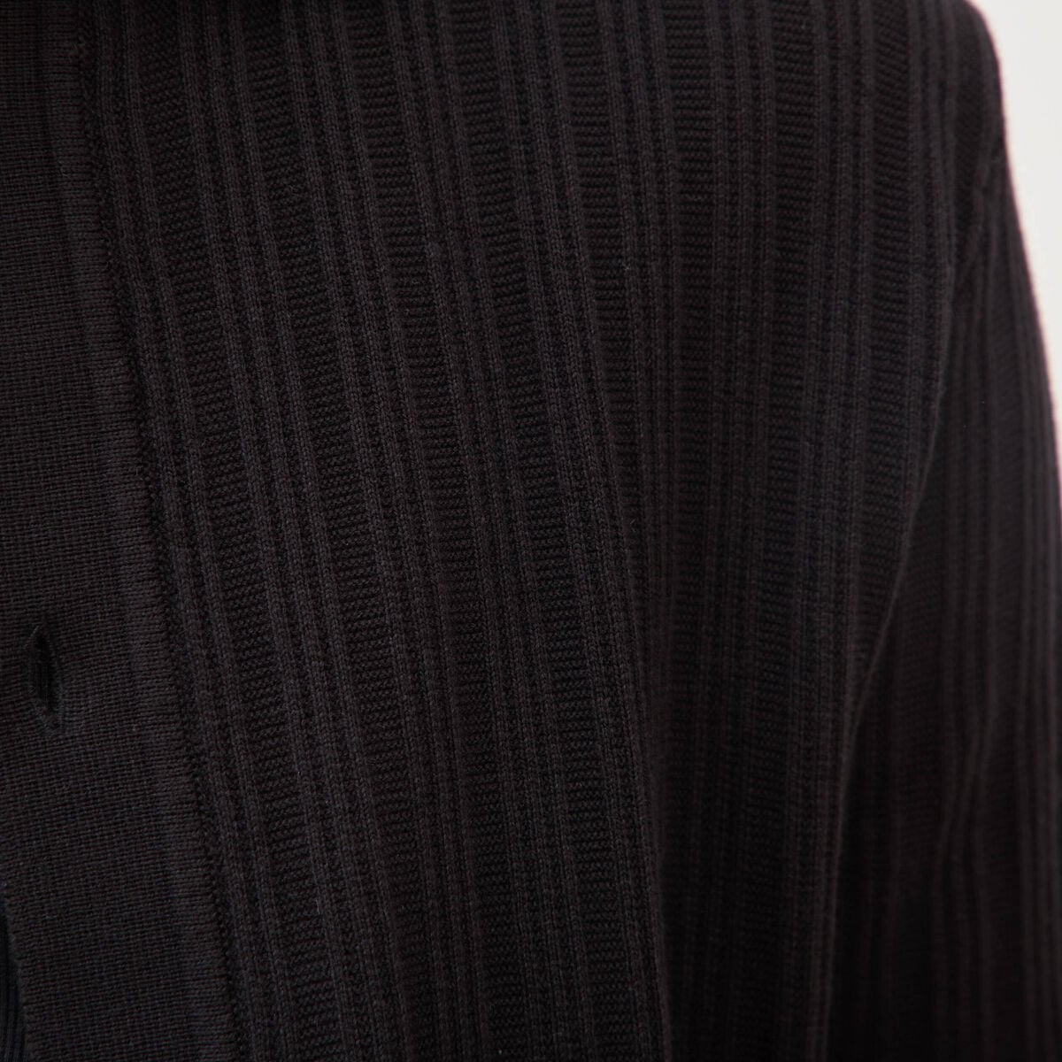 Chemise en coton manches courtes noir homme