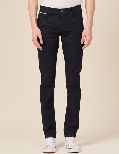 Jeans slim denim brut homme